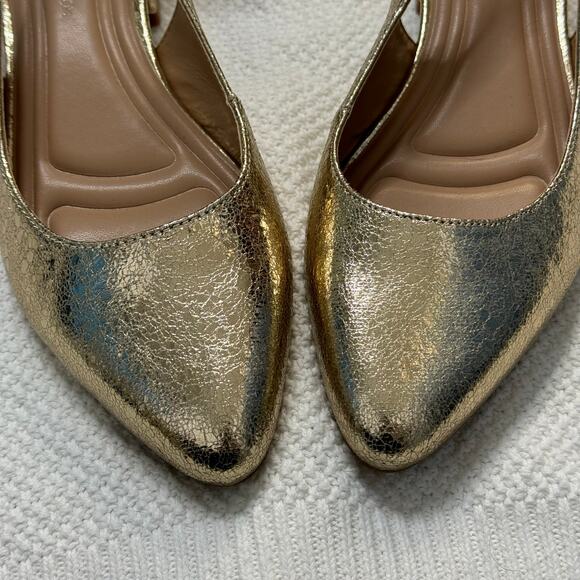 BCBGeneration Women's Torna Ballet Flats Metallic Size 8 - Picture 4 of 8